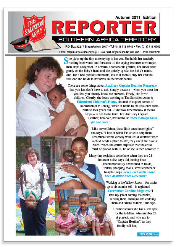 The Reporter – Autumn 2011