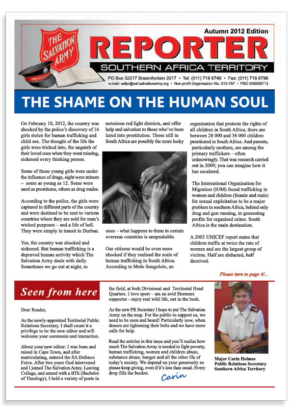 The Reporter – Autumn 2012